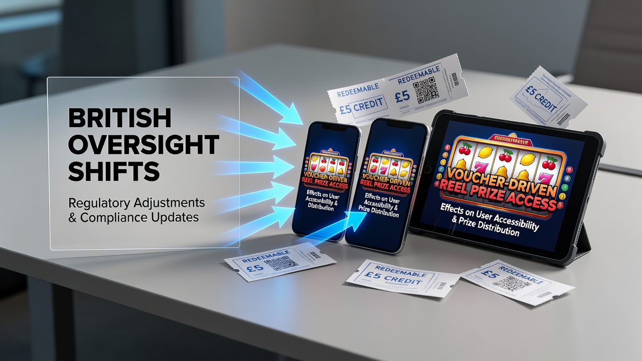 Smartphone screen displaying voucher redemption and reel prize interface in a gambling application