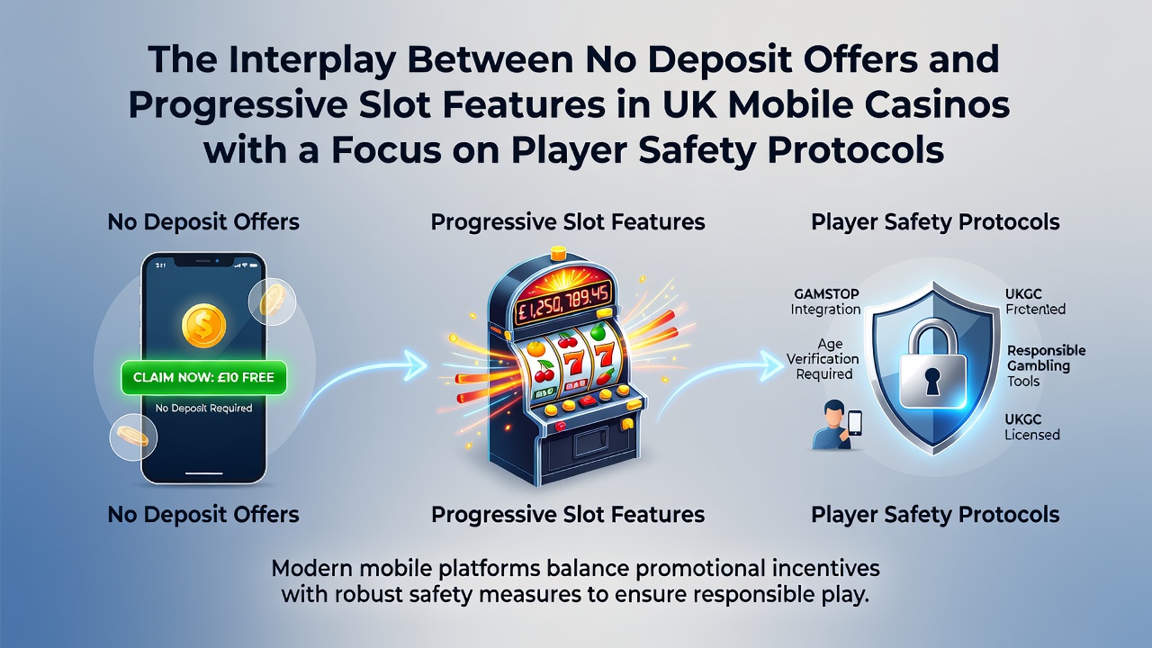 The Interplay Between No Deposit Offers and Progressive Slot Features in UK Mobile Casinos with a Focus on Player Safety Protocols